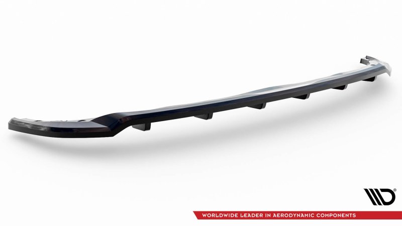 Maxton Mittlerer Cup Diffusor Heck Ansatz Opel Corsa - e F ( Mk6) schwarz Hochglanz OP-CO-F-RD1G+RD2-G