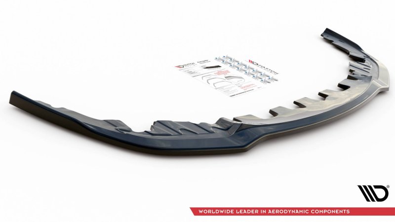 Maxton Front Ansatz V.2 für BMW M8 Gran Coupe F93 schwarz Hochglanz BM-M8-G16-FD2-G