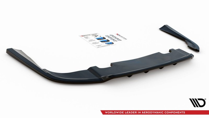 Maxton Mittlerer Diffusor Heck Ansatz DTM Look für Volvo V90 Mk2 schwarz Hochglanz VO-V90-2-RD1G+RSD1-G