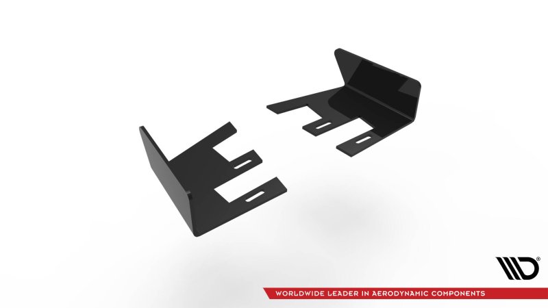 Maxton Hintere Seiten Flaps VW Scirocco R Mk3 schwarz Hochglanz VWSC3RCNC-RSF1-G