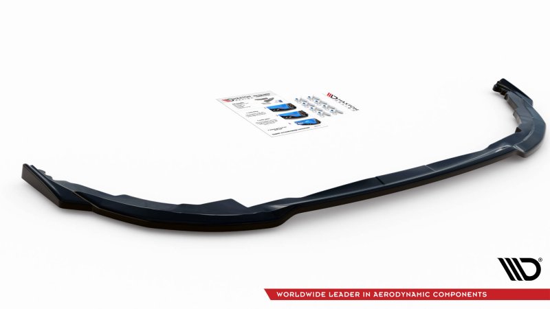 Maxton Mittlerer Diffusor Heck Ansatz für Toyota Corolla GR Sport Hatchback XII schwarz Hochglanz TO-CO-12-HB-GR-RD1-G
