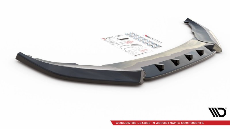 Maxton Front Ansatz V.2 für Cupra Formentor schwarz Hochglanz CU-FO-1-FD2-G