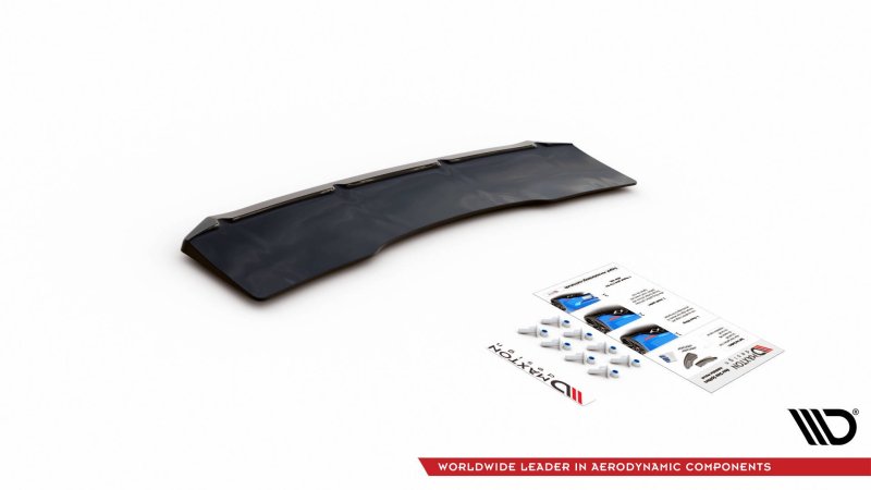 Maxton Mittlerer Diffusor Heck Ansatz für Audi S5 Sportback F5 Facelift schwarz Hochglanz AU-S5-2F-SB-RD1-G