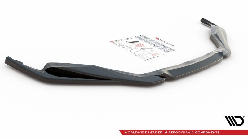 Preview: Maxton Front Ansatz V.2 für Lexus GS F Sport Mk4 (L10) schwarz Hochglanz LE-GS-4-FSPORT-FD2-G