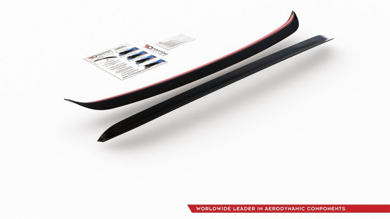 Maxton Spoiler CAP für AUDI S3 8L schwarz Hochglanz AU-S3-8L-CAP1-G