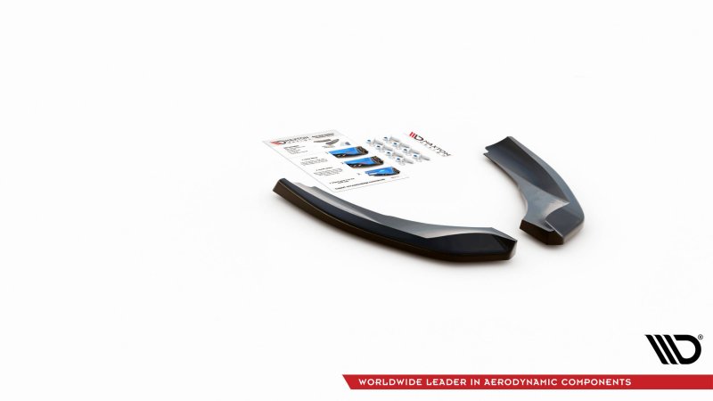 Maxton Heck Ansatz Flaps Diffusor für BMW Z4 M-Paket G29 schwarz Hochglanz BM-Z4-29-MPACK-RSD1-G