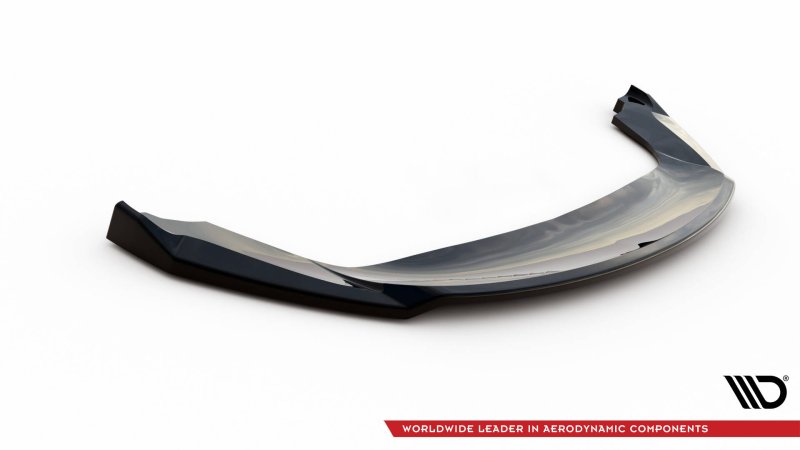 Maxton Front Ansatz V.1 Seat Ibiza FR SC Mk4 Facelift schwarz Hochglanz SE-IB-4F-FR-SC-FD1-G
