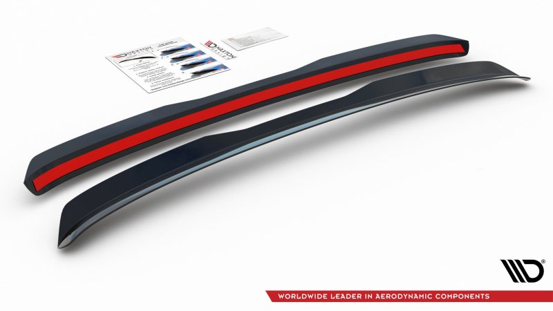 Maxton Spoiler CAP für Audi A3 8L schwarz Hochglanz AU-A3-8L-CAP1-G