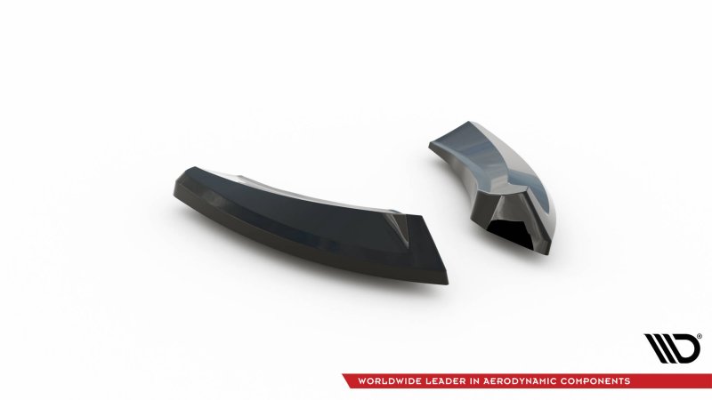 Maxton Heck Ansatz Flaps Diffusor Mazda 3 Mk4 schwarz Hochglanz MA-3-4-RSD1-G