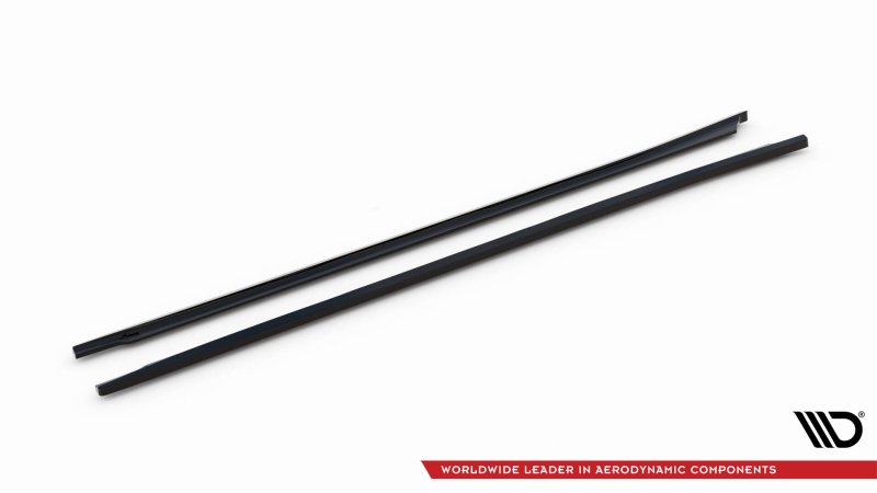 Maxton Seitenschweller Ansatz Mazda 6 Kombi Mk3 Facelift schwarz Hochglanz MA-6-3F-K-SD1-G