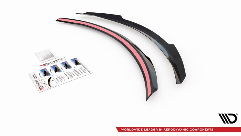 Maxton Spoiler CAP für Infiniti Q60 S Mk2 schwarz Hochglanz IN-Q60S-2-CAP1-G