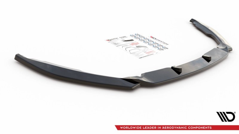Maxton Front Ansatz V.2 für Ford Mondeo ST-Line Mk5 Facelift schwarz Hochglanz FO-MO-5F-STLINE-FD2-G