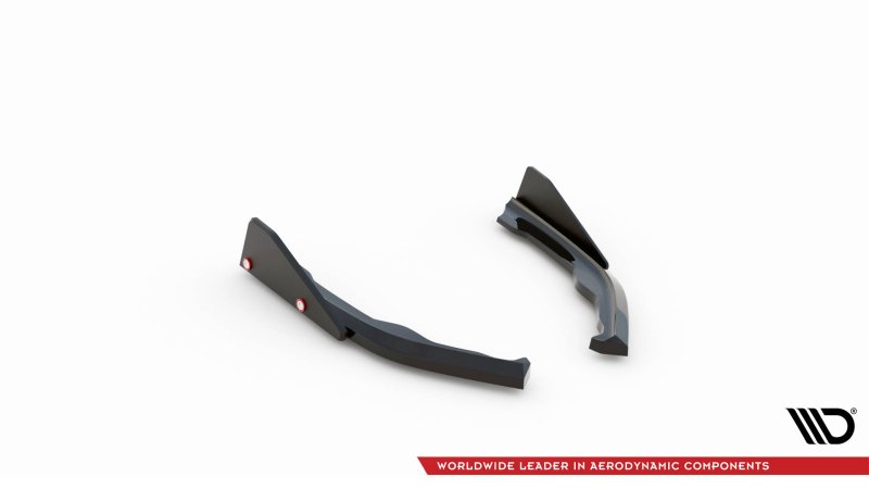 Maxton Heck Ansatz Flaps Diffusor V.2 +Flaps für BMW 2 Coupe M-Paket G42 BM-2-42-MPACK-RSD2G+RSF1B