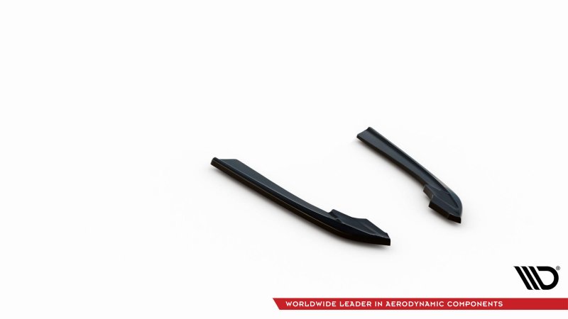 Maxton Heck Ansatz Flaps Diffusor V.3 für BMW M340i / M-Paket G20 / G21 schwarz Hochglanz BM-3-20-MPACK-RSD3-G