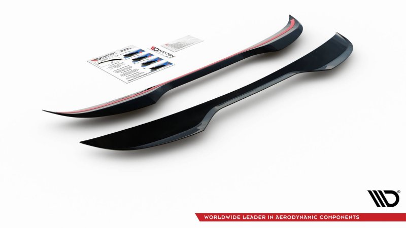 Maxton Spoiler CAP für Volkswagen Up GTI schwarz Hochglanz VW-UP-1-GTI-CAP1-G