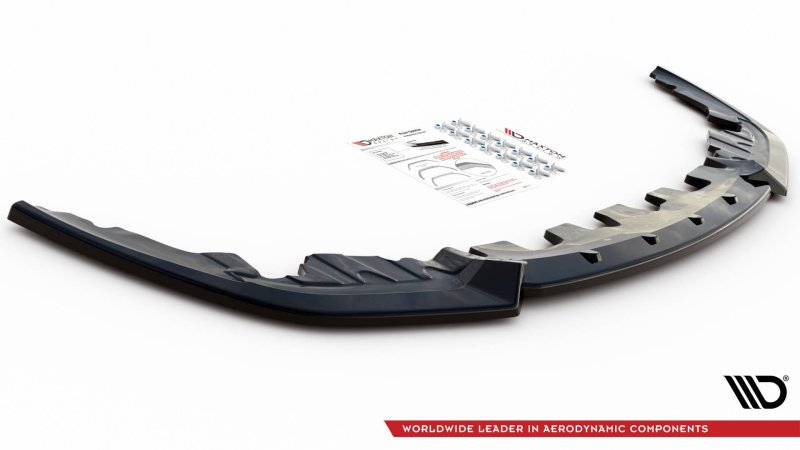 Maxton Front Ansatz V.3 für BMW M8 Gran Coupe F93 schwarz Hochglanz BM-M8-G16-FD3-G
