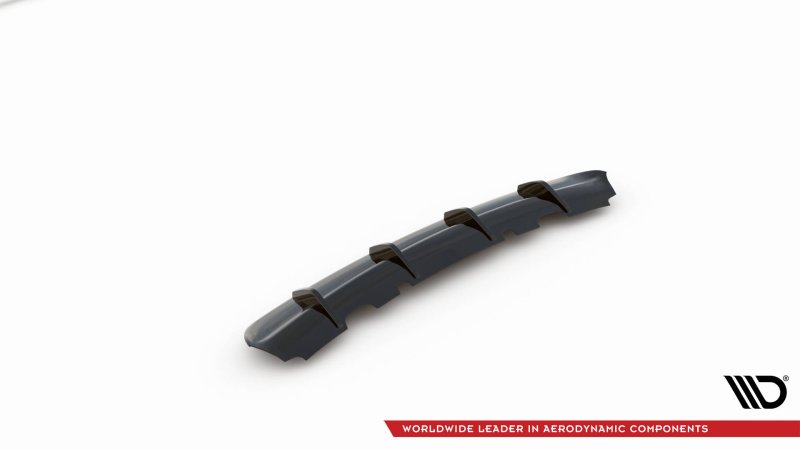 Maxton Diffusor Heck Ansatz für Ford Mondeo Mk5 schwarz Hochglanz FO-MO-5-RS1-G