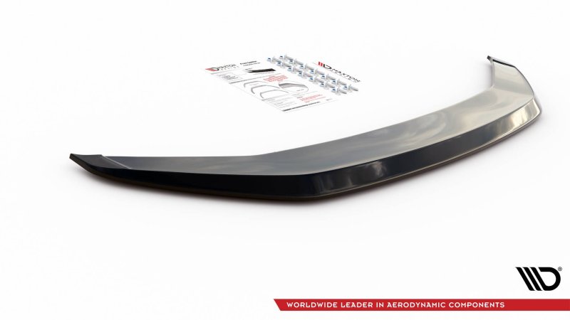 Maxton Front Ansatz V.3 für Audi RS6 C8 / RS7 C8 schwarz Hochglanz AU-RS6-C8-FD3-G