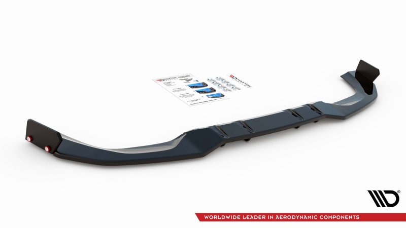 Maxton Mittlerer Diffusor Heck Ansatz + Flaps für Mercedes-AMG A45 S ME-A-177-45-RD1G+RD2G+RS