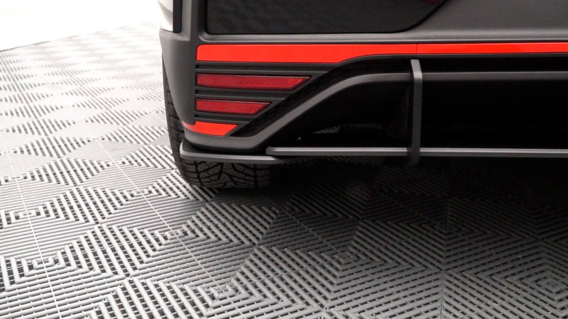 Maxton Street Pro Heck Ansatz Flaps Diffusor für Hyundai I20 N Mk3 HYI203NCNC-RSD1BRB