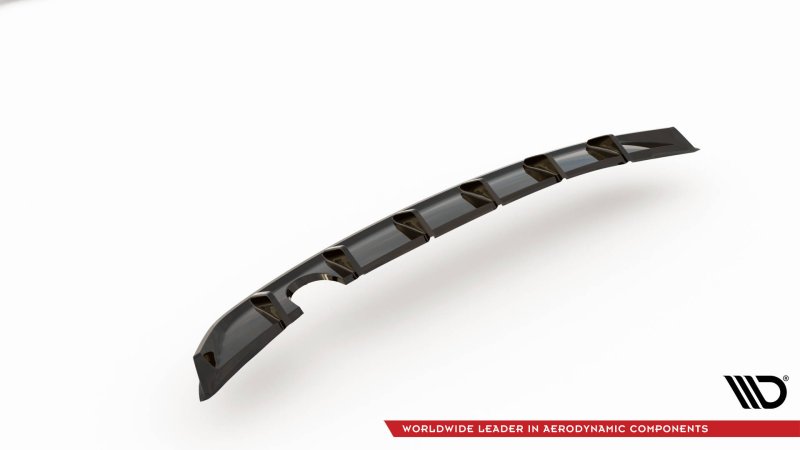 Maxton Diffusor Heck Ansatz für Volkswagen Up GTI schwarz