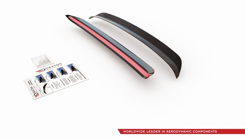 Maxton Spoiler CAP für AUDI S3 8L schwarz Hochglanz AU-S3-8L-CAP1-G