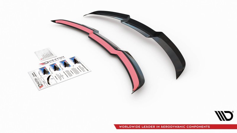 Maxton Spoiler CAP V.1 für Audi RS6 C8 schwarz Hochglanz AU-RS6-C8-CAP1-G