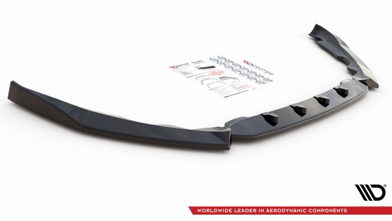 Maxton Front Ansatz für Ford Mondeo Mk5 schwarz Hochglanz FO-MO-5-FD1-G