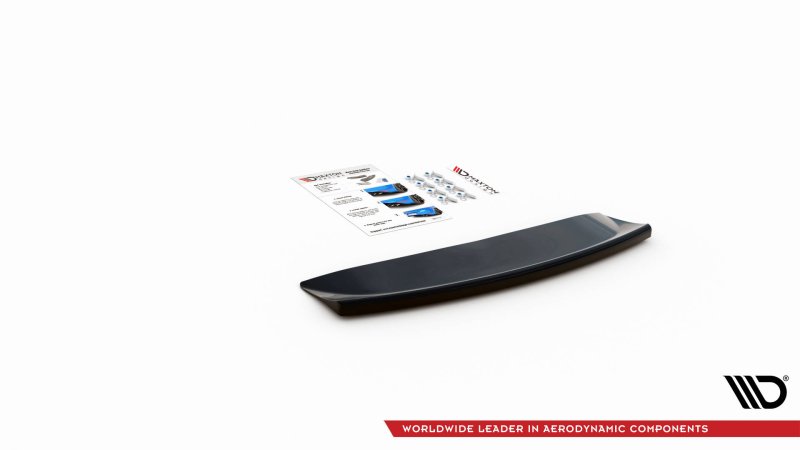 Maxton Mittlerer Diffusor Heck Ansatz für Audi S8 D3 schwarz Hochglanz AU-S8-D3F-RD1-G