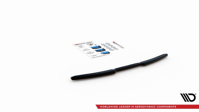 Maxton Mittlerer Diffusor Heck Ansatz für BMW 6er GT G32 M-Paket schwarz Hochglanz BM-6-32-GT-MPACK-RD1-G
