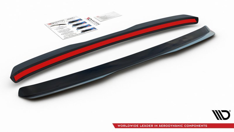 Maxton Spoiler CAP für Audi A3 8L schwarz Hochglanz AU-A3-8L-CAP1-G