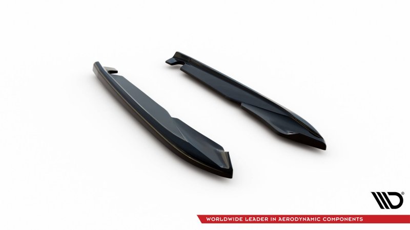 Maxton Heck Ansatz Flaps Diffusor V.2 Seat Leon Cupra Sportstourer Mk3 schwarz Hochglanz SE-LE-3-CU-ST-RSD2-G