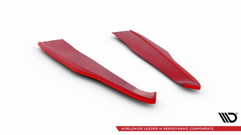 Maxton Heck Ansatz Flaps Diffusor V.2 Ford Mustang Mk6 Facelift FO-MU-6F-RSD2-RED