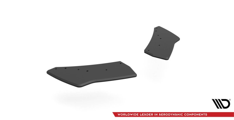 Maxton Street Pro Heck Ansatz Flaps Diffusor für Volkswagen Golf R Mk7 VWGO7RCNC-RSD1BRB