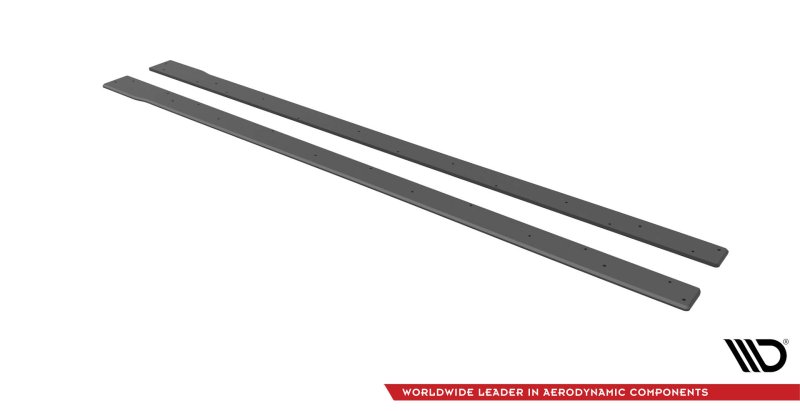 Maxton Street Pro Seitenschweller Ansatz für Volkswagen Golf R Mk7 VWGO7RCNC-SD1BRB