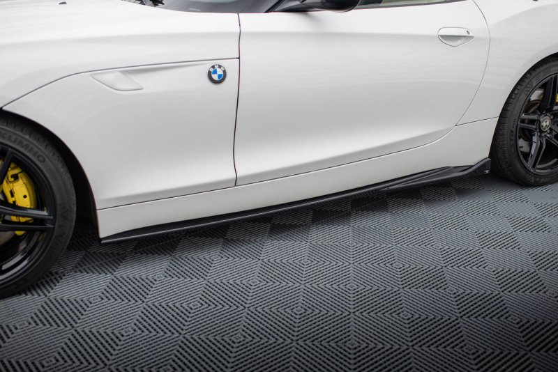 Maxton Seitenschweller Ansatz BMW Z4 E89 schwarz Hochglanz BM-Z4-89-SD1-G