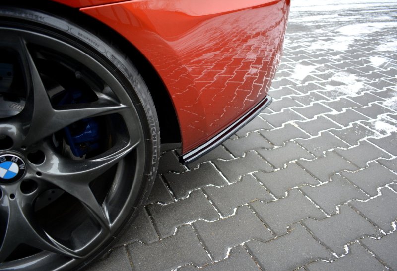 Maxton Heck Ansatz Flaps Diffusor für BMW M6 GRAN COUPÉ schwarz Hochglanz BM-6-06-M-GC-RSD1-G
