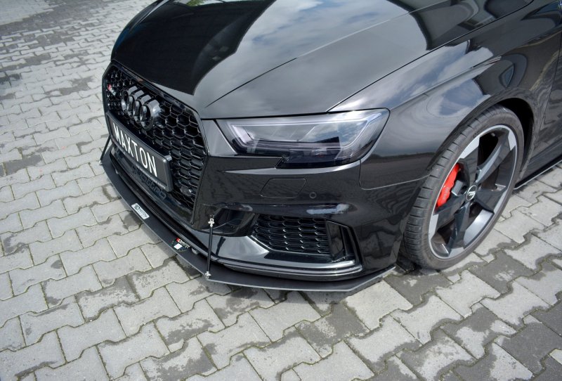 Maxton Front Sport Diffusor V.1 Audi RS3 8V FL Sportback AU-RS3-8VF-CNC-FD1