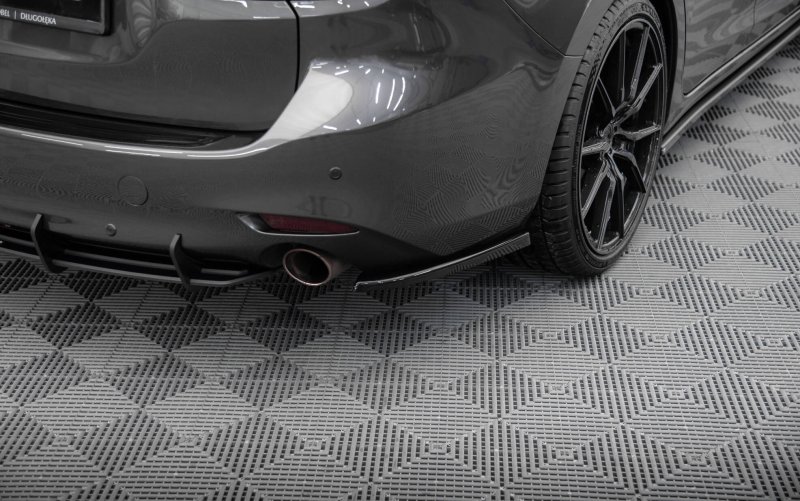 Maxton Heck Ansatz Flaps Diffusor Mazda 6 Kombi Mk3 Facelift schwarz Hochglanz MA-6-3F-K-RSD1-G