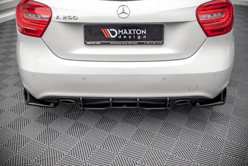 Maxton Street Pro Heckschürze für Mercedes-Benz A W176 MEA176CNC-RS1BRB