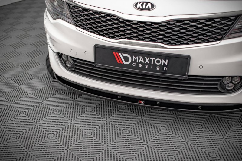 Preview: Maxton Front Ansatz V.2 für Kia Optima Mk4 schwarz Hochglanz KI-OP-2-FD2-G