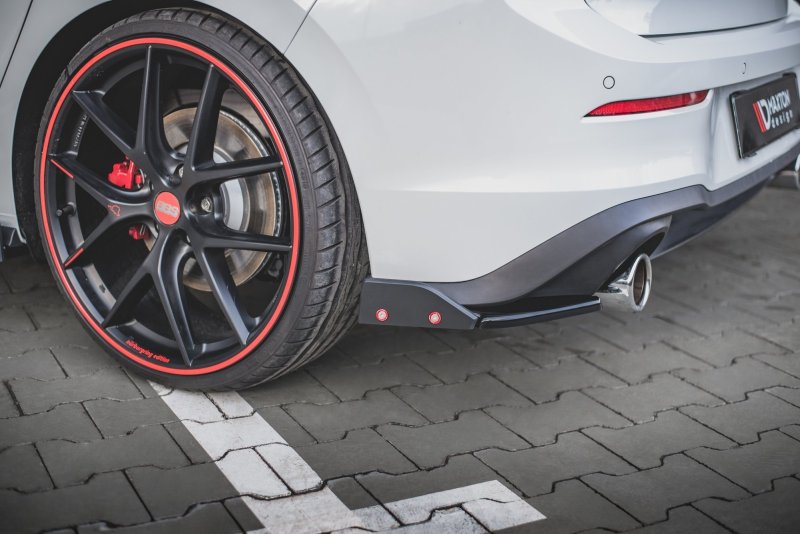 Maxton Heck Ansatz Flaps Diffusor +Flaps für V.2 Volkswagen Golf 8 GTI VW-GO-8-GTI-RSD2G+RS