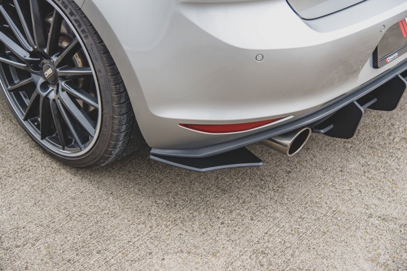 Maxton Heck Ansatz Flaps Diffusor V.2 für VW Golf 7 GTI VWGO7GTICNC-RSD2BRB