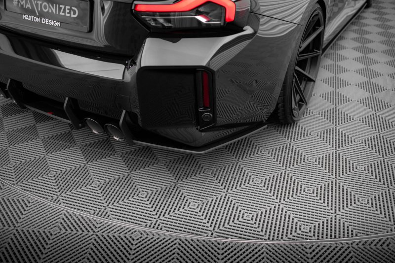 Maxton Street Pro Heck Ansatz Flaps Diffusor V.1 BMW M2 G87 BMM2G87CNC-RSD1BRB