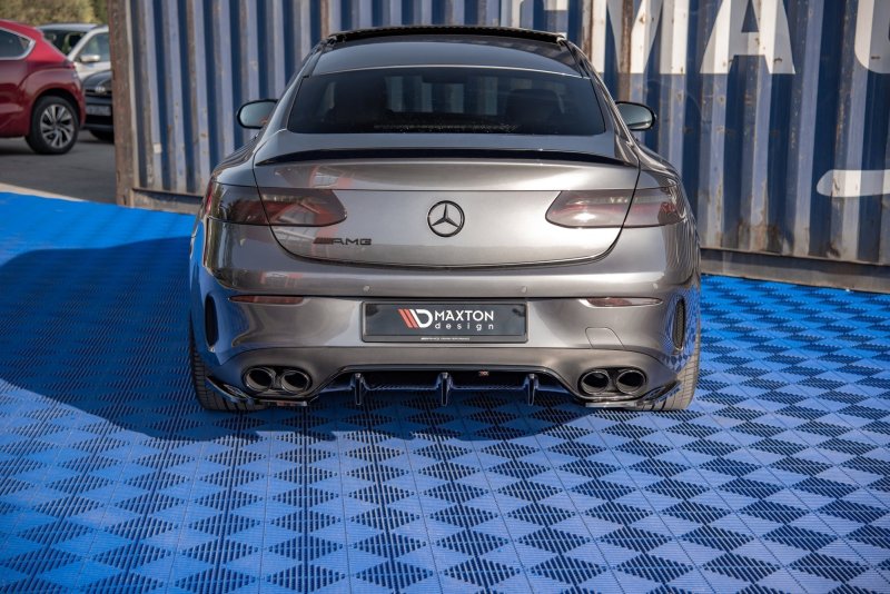 Maxton Diffusor Heck Ansatz für Mercedes-AMG E53 Coupe C238 schwarz Hochglanz ME-E-213-53-C-RS1-G