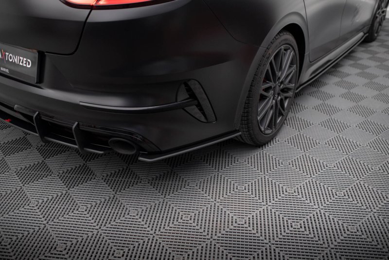 Preview: Maxton Street Pro Heck Ansatz Flaps Diffusor Kia Proceed GT Mk1 Facelift KICE3FPROGTCNC-RSD1B