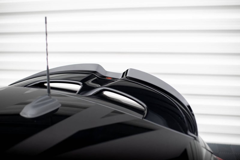 Maxton Spoiler CAP für Mini Cooper John Cooper S Works F56 Facelift schwarz Hochglanz MC-3F-56-JCW-5D-CAP1-G