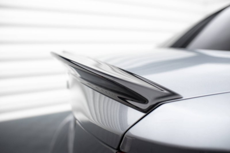 Maxton Spoiler CAP Abrisskante 3D BMW 1er M-Paket E82 schwarz Hochglanz BM-1-82-MPACK-C-CAP3D1-G