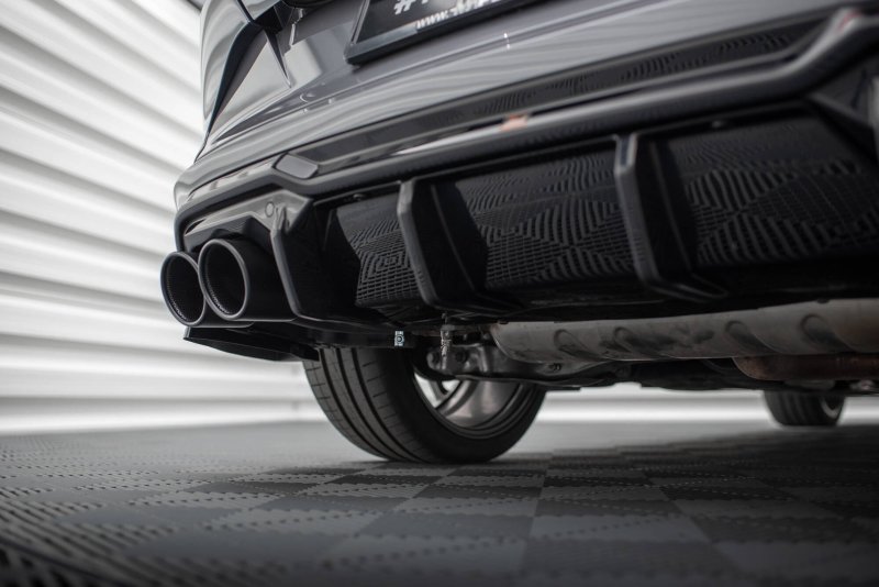 Maxton Diffusor Heck Ansatz V.3 Cupra Formentor VZ Mk1 schwarz Hochglanz CU-FO-1-RS3G+RS3R-G