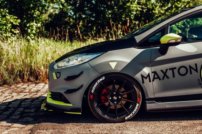 Maxton Stoßstangenflügel vorne (Canards) Ford Fiesta 7 ST Facelift  FO-FI-7F-ST-CAN1
